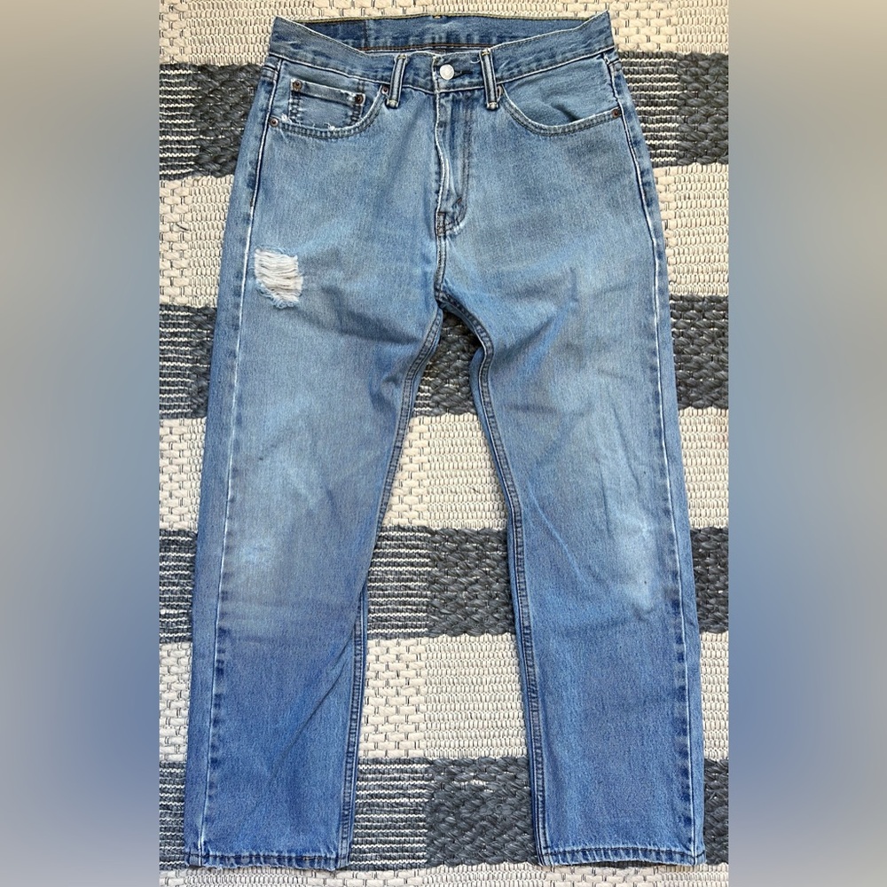 Levi's 505 Men's Jeans Blue Medium Wash, Size 31x30